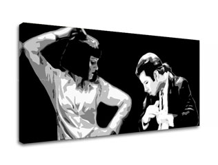 Tlačený POP Art obraz Pulp Fiction 1 dielny pulp4