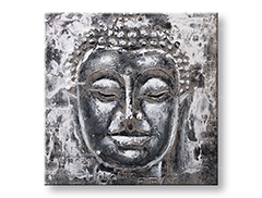 Maľovaný obraz na stenu BUDHA 1 dielny CFAZH4740AE1 - 60x60 cm